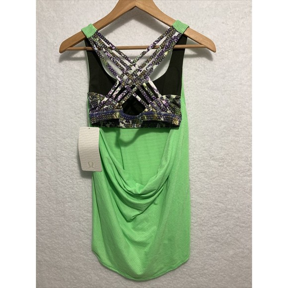 Lululemon Wild Tank Top Size 6 NWT Top Athleisure Workout - Picture 2 of 5